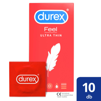 Kép 5/13 - Durex Feel Ultra Thin - ultra élethű óvszer (10db) - 3