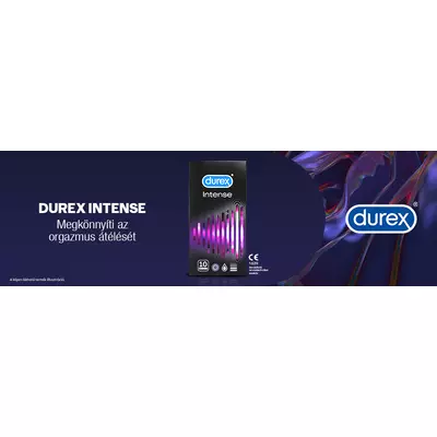 Kép 13/17 - Durex Intense - bordázott és pontozott óvszer (10db) - - 7
