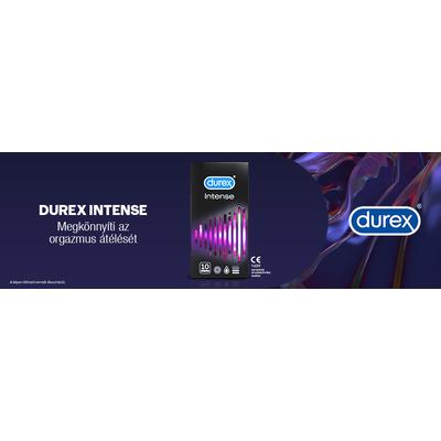 Kép 7/9 - Durex Intense - bordázott és pontozott óvszer (10db) - - 7