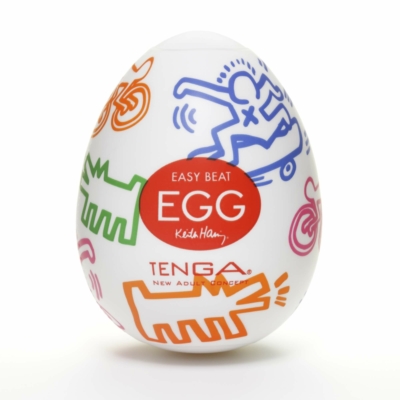 Kép 3/9 - TENGA Egg Keith Haring Street - maszturbációs tojás (1db) - 2