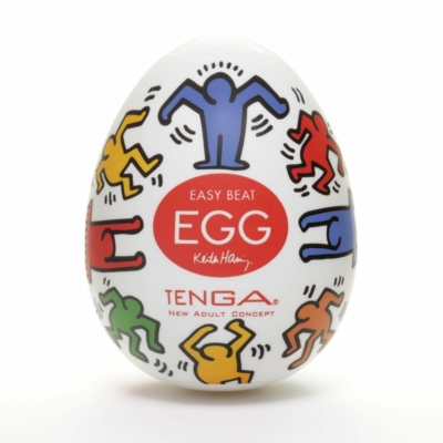 Kép 2/4 - TENGA Egg Keith Haring Dance - maszturbációs tojás (1db) - 2