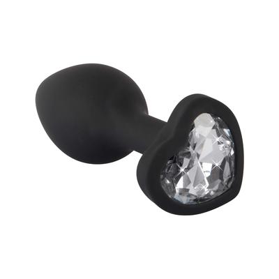 Kép 3/7 - You2Toys Butt Plug - fehér köves anál dildó (fekete) - 3