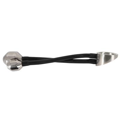 Kép 5/8 - You2Toys Heavy Gear - heregyűrű anál súllyal (fekete-ezüst) - 5