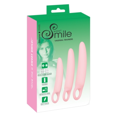 Kép 3/9 - SMILE - Vaginal Trainers - dildó szett - rózsaszín (3 részes) - 3