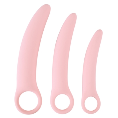 Kép 5/9 - SMILE - Vaginal Trainers - dildó szett - rózsaszín (3 részes) - 5
