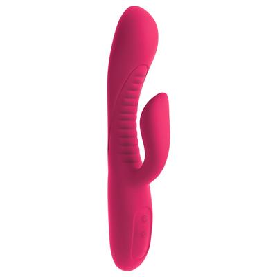Kép 2/5 - Ultimate Rabbits No.2 - akkus, csiklókaros G-pont vibrátor (pink) - 2