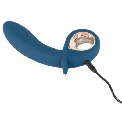 Kép 7/10 - You2Toys - Inflatable Petit - akkus, pumpálható, vízálló vibrátor (kék) - 7