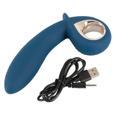 Kép 8/10 - You2Toys - Inflatable Petit - akkus, pumpálható, vízálló vibrátor (kék) - 8