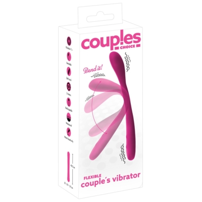 Kép 3/14 - Couples Choice - akkus, kétmotoros vibrátor (pink) - 3