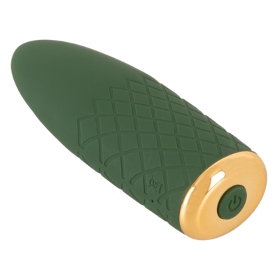 Kép 6/11 - Emerald Love - akkus, vízálló mini vibrátor (zöld) - 6