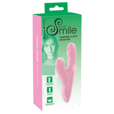 Kép 3/13 - SMILE Thumping G-Spot Massager - pulzáló, masszírozó vibrátor (pink) - 3