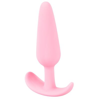 Kép 4/8 - Cuties Mini Butt Plug - szilikon anál dildó - pink (2,1cm) - 4