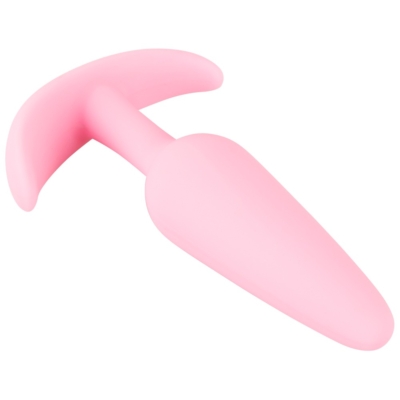 Kép 6/8 - Cuties Mini Butt Plug - szilikon anál dildó - pink (2,1cm) - 6