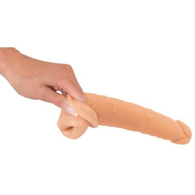 Kép 9/12 - Nature Skin - hosszabbító, vastagító péniszköpeny (24cm) - 9