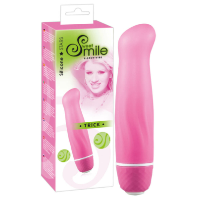 Kép 1/3 - SMILE Trick - mini G-pont vibrátor(rózsaszín)