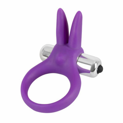 Kép 9/17 - SMILE Rabbit - vibrációs péniszgyűrű (lila) - 5