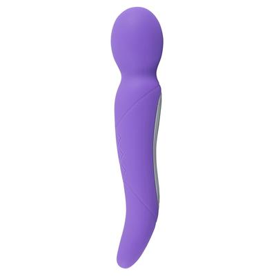 Kép 5/8 - SMILE Wand - Dupla motoros masszírozó vibrátor (lila) - 5