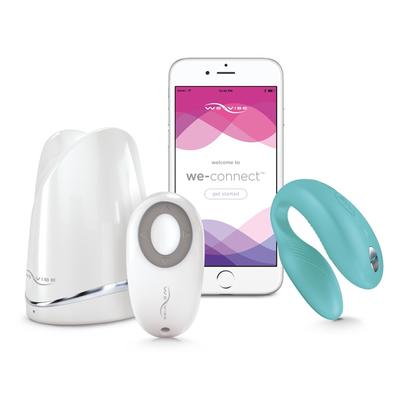 Kép 1/4 - We-Vibe Sync - okos, akkus G-pont és csikló vibrátor (türkiz)