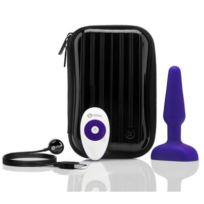 Kép 2/9 - b-Vibe trio - 3 motoros anál vibrátor (lila) - 2