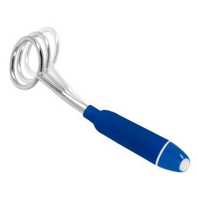 Kép 3/10 - You2Toys Loop - fém makkvibrátor (ezüst-kék) - 3