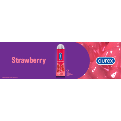 Kép 7/7 - Durex Play Strawberry - epres síkosító (50ml) - 7