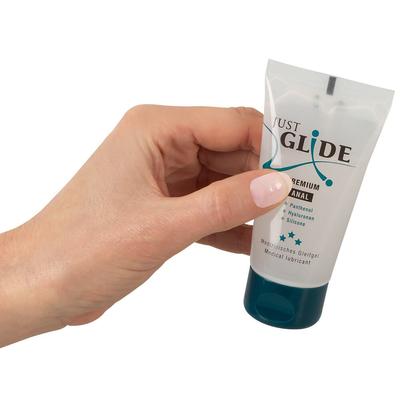 Kép 3/3 - Just Glide Premium Anal - tápláló anál síkosító (50ml) - 3