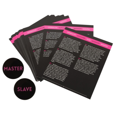 Kép 7/7 - Master & Slave - Kötözős játék szett (barna-fekete) - 7