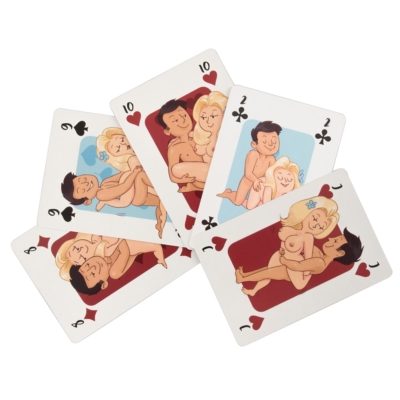 Kép 2/5 - Kama Sutra - szexpóz francia kártya (54db) - 2