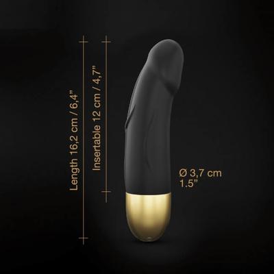 Kép 8/8 - Dorcel Real Vibration S 2.0 - akkus vibrátor (fekete-arany) - 8