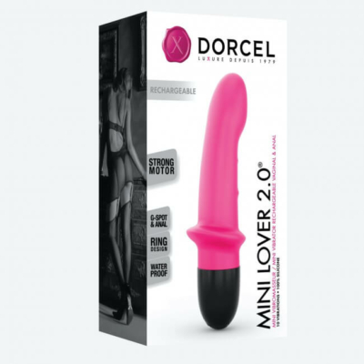 Kép 4/7 - Dorcel Mini Lover 2.0 - akkus, G-pont vibrátor (pink) - 4