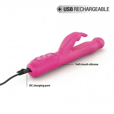 Kép 7/8 - Dorcel Baby Rabbit 2.0 - akkus, csiklókaros vibrátor (pink) - 7