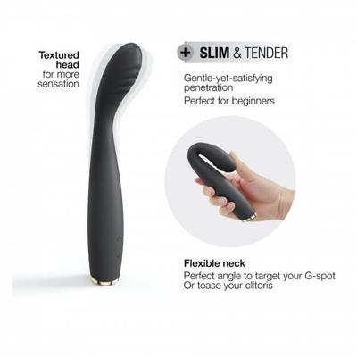 Kép 10/11 - Dorcel G-slim - akkus, G-pont vibrátor (fekete) - 10