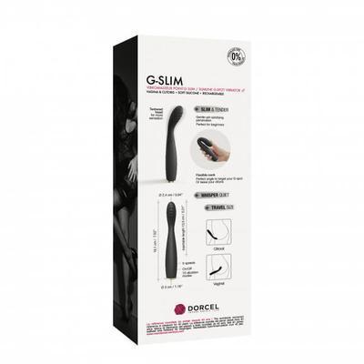 Kép 7/11 - Dorcel G-slim - akkus, G-pont vibrátor (fekete) - 7