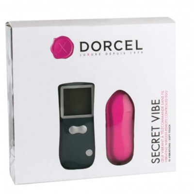 Kép 2/2 - Dorcel Secret Vibe - akkus, rádiós vibrációs tojás (pink) - 2