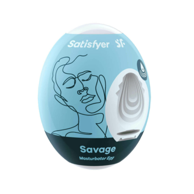 Kép 1/4 - Satisfyer Egg Savage - maszturbációs tojás (1db)