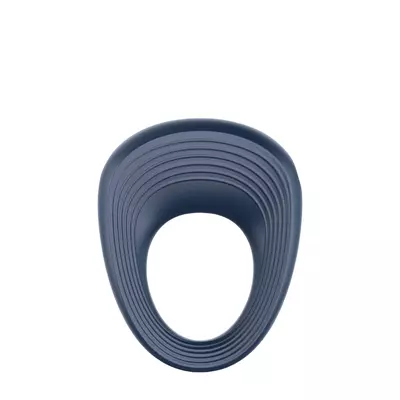 Kép 7/13 - Satisfyer Power Ring - vízálló, akkus, vibrációs péniszgyűrű (szürke) - 4