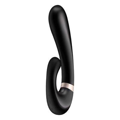 Kép 1/6 - Satisfyer Heat Wave - okos, melegítő, karos vibrátor (fekete)