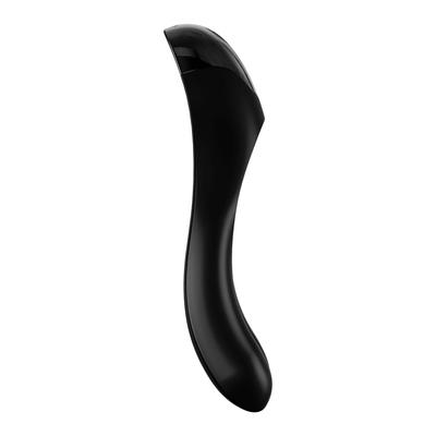Kép 3/6 - Satisfyer Candy Cane - akkus, vízálló kétágú vibrátor (fekete) - 3