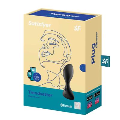 Kép 7/7 - Satisfyer Trendsetter - okos, akkus análvibrátor (fekete) - 7