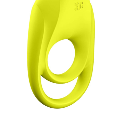 Kép 2/4 - Satisfyer Spectacular - akkus, vízálló, vibrációs péniszgyűrű (sárga) - 2
