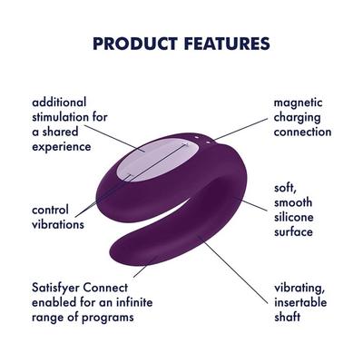 Kép 3/4 - Satisfyer Partner Box 2 - akkus, okos párvibrátor szett (2 részes) - 3