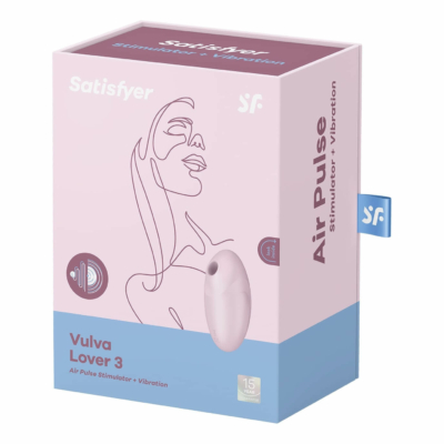 Kép 9/10 - Satisfyer Vulva Lover 3 - akkus, léghullámos csiklóizgató vibrátor (pink) - 9