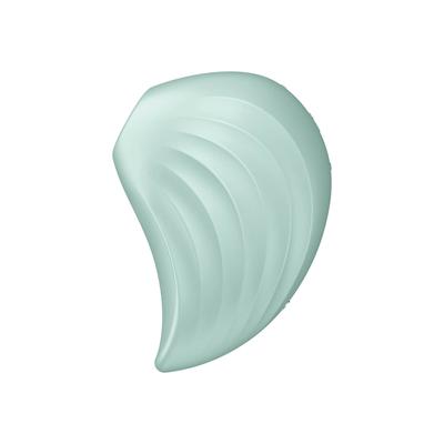 Kép 2/7 - Satisfyer Pearl Diver - akkus, léghullámos csikló vibrátor (menta) - 2