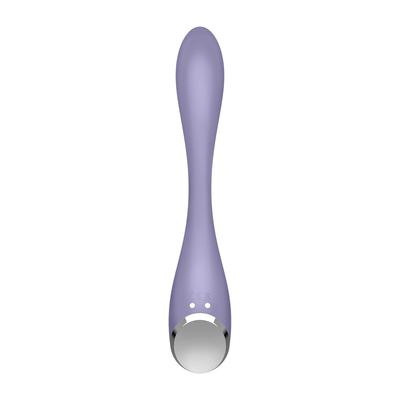Kép 3/8 - Satisfyer G-spot Flex 5 - okos, akkus G-pont vibrátor (lila) - 3