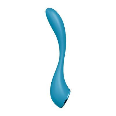 Kép 2/8 - Satisfyer G-spot Flex 5 - okos, akkus G-pont vibrátor (zöld) - 2