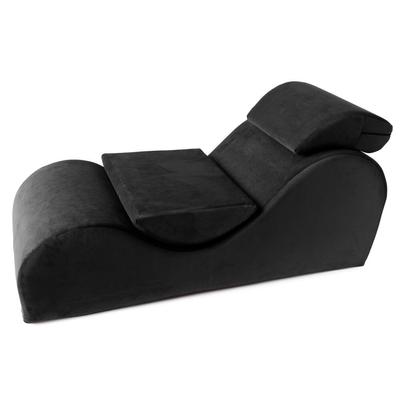 Kép 2/11 - Liberator Esse Lounger - szexágy párnával (fekete) - 2