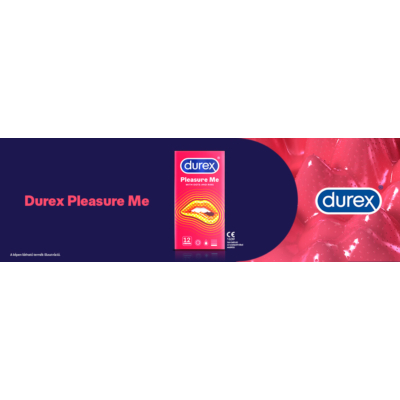 Kép 8/8 - Durex Emoji PleasureMe - bordás-pontozott óvszer (12db) - 8
