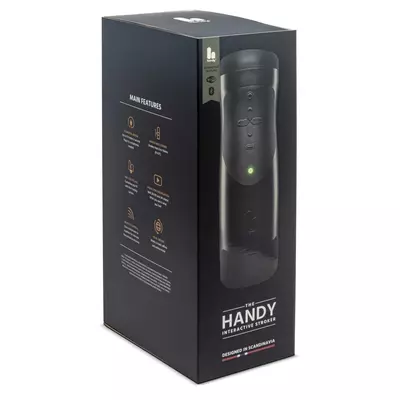 Kép 7/17 - The Handy 1.1 - okos, hálózati, VR maszturbátor (fekete) - 4