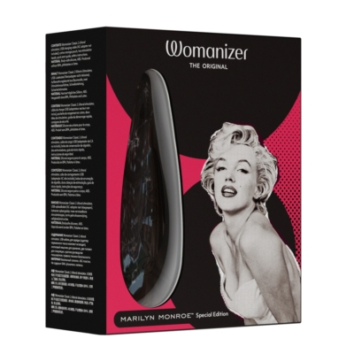 Kép 1/14 - Womanizer Marilyn Monroe Special - akkus csiklóizgató (fekete)