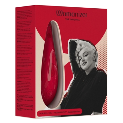 Kép 1/12 - Womanizer Marilyn Monroe Special - akkus csiklóizgató (piros)